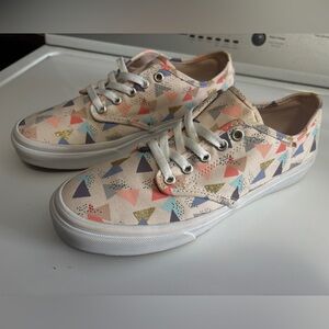 Vans Low Top Pastel Geometric Shoes